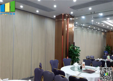 65 mm Exhibition Hall Sound Proof Partitions Double Roller 43dB