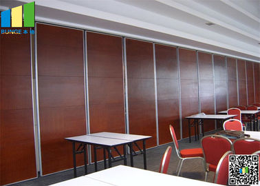 Foldable Acoustic Soundproof Movable Wall Panels , Meeting Room Dividers Partition