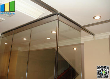 Folding Interior Demountable Glass Door Partition