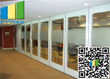 Folding Interior Demountable Glass Door Partition