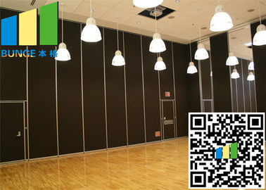 Aluminium Acoustic Foldable Partition Wall 85mm Thickness For Hotel