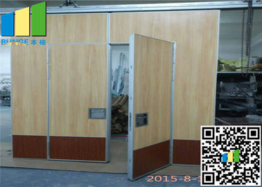 Star Hotel Luxury Movable Partition Walls Fabric Sliding Panel Acoustic Wall