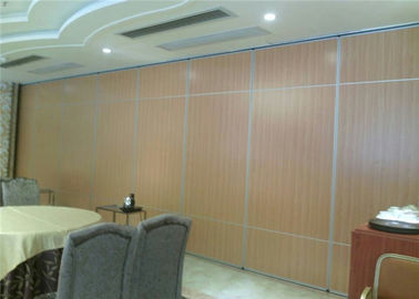 Sound Proofing Movable Acoustic Wooden Room Divider Screen for Restaurant