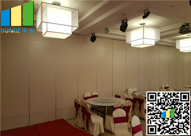 3 3/8 inch THK Folding Acoustic Room Dividers For Convention &amp; Exhibition Centre 36 / 42 dB