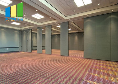 Folding Partition Walls Divider System Aluminum Profile For Office