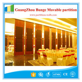 Folding Sound proof Movable Partition Walls For Office / Banquet hall / Hotel