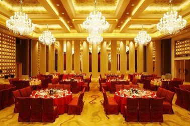 Melamine Wooden Partition Wall For Banquet Hall High Sound Absorbing