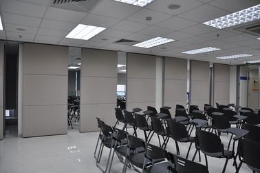 Sound Proofing Office Partition Walls / Interior Folding Movable Partition Wall System