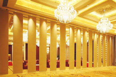 Wooden Operable Demountable Movable Partition Walls Max 4 Meter Height ODM