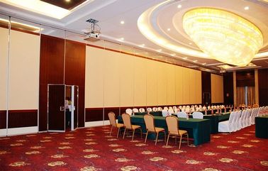 Conference Hall Sliding Movable Partition Walls 500 / 1200 mm Width