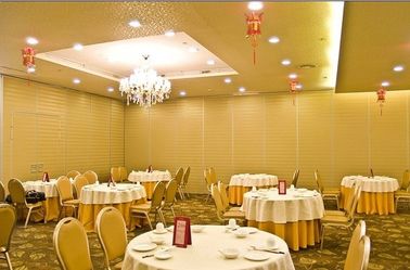 Hotel Sound proof Sliding Movable Partition Walls 32 / 50db STC Conffcient