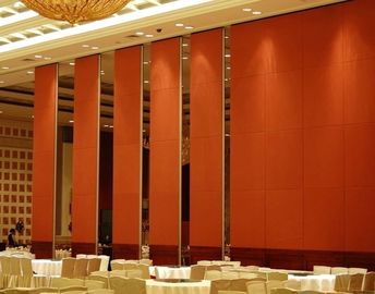 Office Building Sound Proofing Sliding Aluminum Partition Wall with Pass Doors
