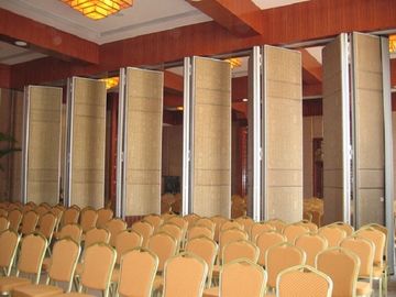 Multi Color Decorative Flexible Sliding Partition Walls / Customized Foldable Room Divider