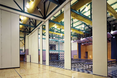 Aluminum Frame Folding Panel Movable Partition Walls / Sliding Wall Panels