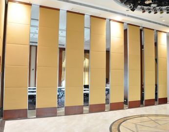 Modern Panel Movable Room Dividers , Decorative Partition Wall For Great Hall