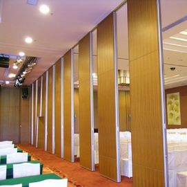 Commercial Hotel Restaurant Movable Partition Wall / Folding Room Dividers