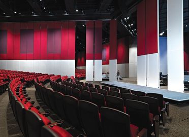 Customized Sliding Movable Customized 65 mm Partition Walls For Office And Auditorium