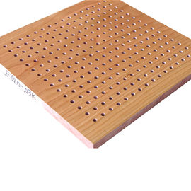 Sound Deadening Perforated Wood Acoustic Panels for Meeting Room
