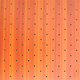 Fireproof Material Sound Absorbing Music Room Wooden Perforated Acoustic Wall Panel