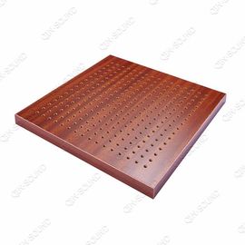 Gymnasium Perforated Wood Acoustic Panels Sound Absorbing Perforated Mdf Panels