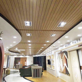 Prefabricated Concrete Wooden Grooved Acoustic Panel Interior Grooved Partition Wall Panels