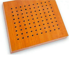 Sound Insulation Perforated Wood Acoustic Panels Wall Boards Indoor