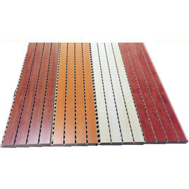 Interior Decorative Sound Absorbing Wall Panels With Melamine Finish