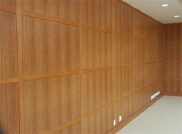 Customized Church Perforated Wood Acoustic Panels Wall Cladding Panels