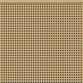 Wooden Perforated Studio Room Ceiling Acoustic Panel MDF Sound Reflecting