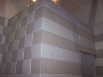 Television Station Polyester Acoustic Panels / Acoustical Fiber Board