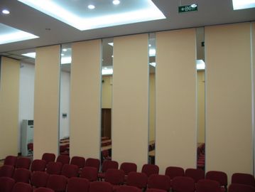 Melamine Acoustic Sliding Partition Walls Fire and Sound Resistant