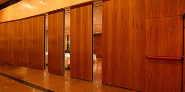 Office Foldable Movable Partition Walls Wooden Melamine Finish