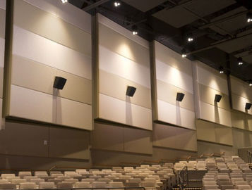 50mm Thickness Fabric Wrapped Acoustic Panels for Cinema / Hotel