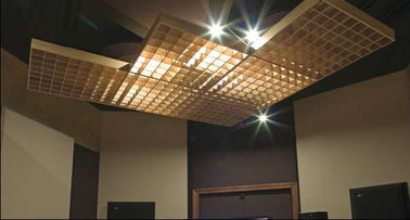 Decorative Material Acoustic Diffuser Panels , Sound Absorbing Board