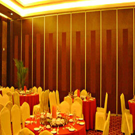 Decorative Sliding Door Folding Partition Walls with Aluminium Frame for Banquet Hall