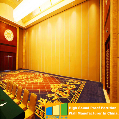 600-1200mm Movable Wall / Hanging Partition Walls Aluminum Frame 100 Mm