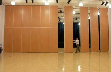 Folding Sliding Door Movable Sound Proof Partitions For Office with Aluminium Track