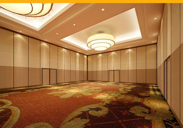 Acoustic Folding Door Partition No Floor Track Sliding Folding Partition For Banquet Hall