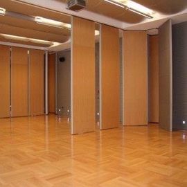 Acoustic Hanging System Sliding Partition Walls For Multi-Purpose Hall