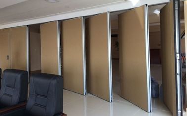 65 mm Type Panel Hanging Sound Proof Partitions For Hotel , Banquet Hall