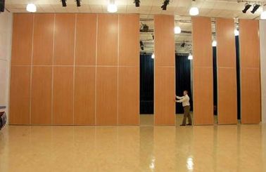 Sound Proof Office Partition Walls Floor To Ceiling / Sliding Room Dividers