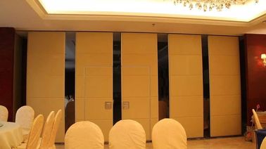 Mobile Sound Proof Sliding Movable Partition Walls for Hotel Multi-purposed Hall