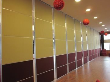 Fabric Surface Sliding Operable Movable Partition Walls For Hotel Banquet Hall