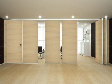 Commercial Used No Floor Track Movable color choose 80 mm Soundproof Operable Wall Partition For Office