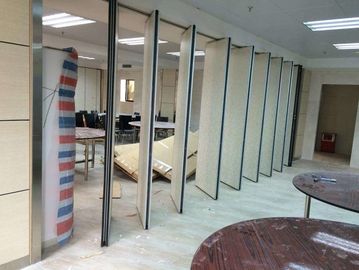 Aluminium Folding Partition Walls , Exhibition Hall Soundproof Acoustic Wall Dividers