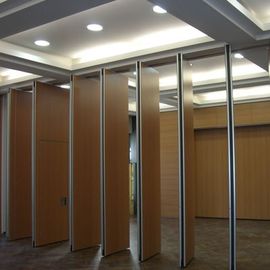 Movable Sound Proof Partitions , Office Fire Resistant Acoustic Wall Panel