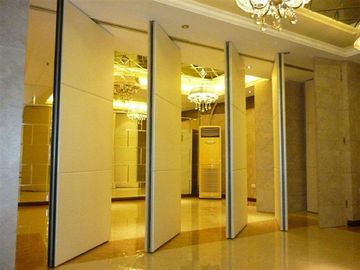 Multi Color Melamine Portable Folding Doors Office Partition Wall 4m Height