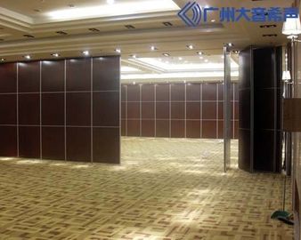 Acoustic Sliding Folding Partition Walls , Anti Noise And Fire Resistant Wall Panels