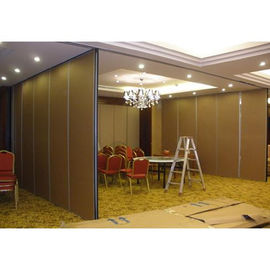 MDF Bi Fold Doors Flexible Folding Partition Walls Interior Position