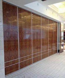 Decorative Interior Sliding Door Material Office Partition Walls With Aluminium Track